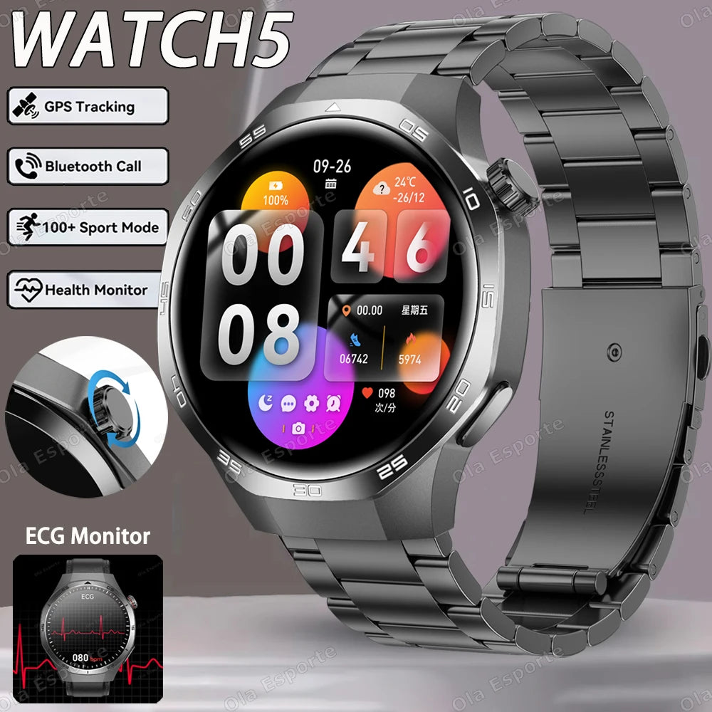 Ola Esporte Smart Watch | ECG, NFC, Bluetooth Call – Android & iOS
