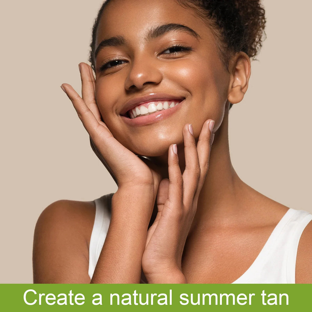 Tanning Oil Build Bronze Face Body Tone Enhance Post Sun Bronzing Solarium Lock Moisturizing Softness Darker Solar Tanning Oil Oasis Select