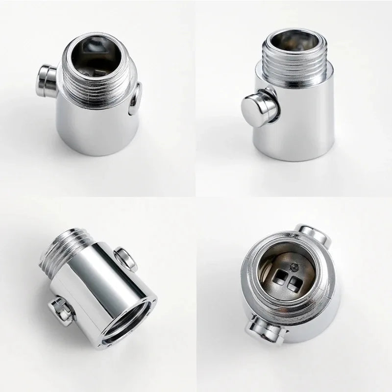 ABS Shower Head Arm Diverter Valve Bidet Sprayer Water Separator Adapter Flow Regulator Stop Switch Bathroom Faucet Accessories Oasis Select