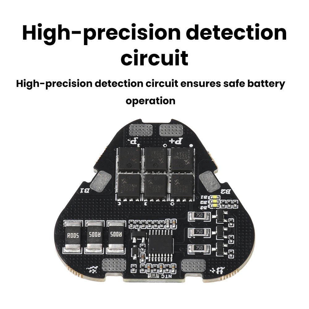 3S 12.6V Lithium Battery Protection Board 60A Balance Overcharge Over-Discharge Over-Current Short Circuit Over-Temp Protection Oasis Select