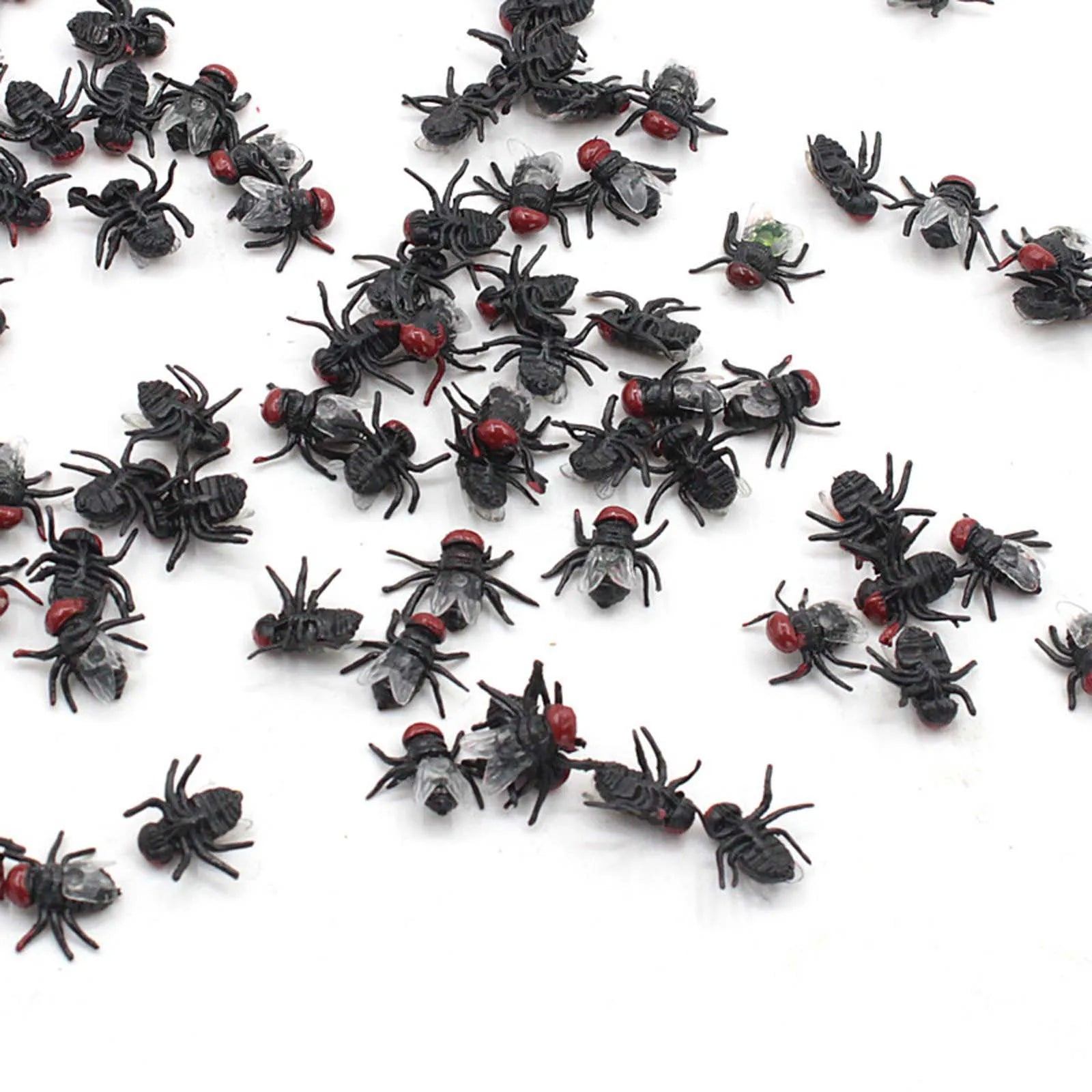 10-Pack Fake Fly Prank Toys – Realistic Plastic Joke Props Novelty Prank Toys Oasis Select