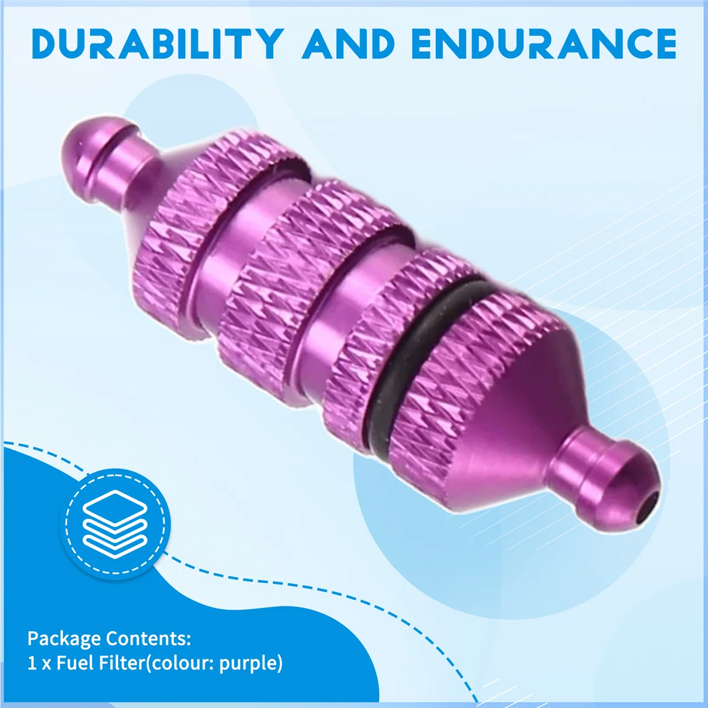 1/8 1/10 RC Model Car Spare Parts Fuel Filter Nitro for 02156 94122 94188, Oasis Select