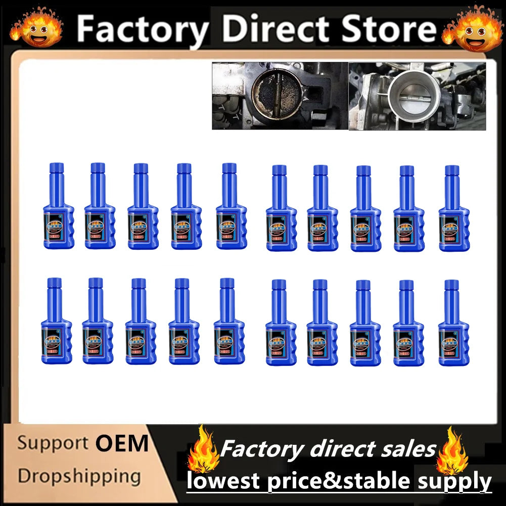 Car Fuels System Cleaner Fuel Gasolines Injector Cleaner Car Gasoline Diesel Fuel Additive Gas Oil Additive Fuels Cleaner Oasis Select 20PCS