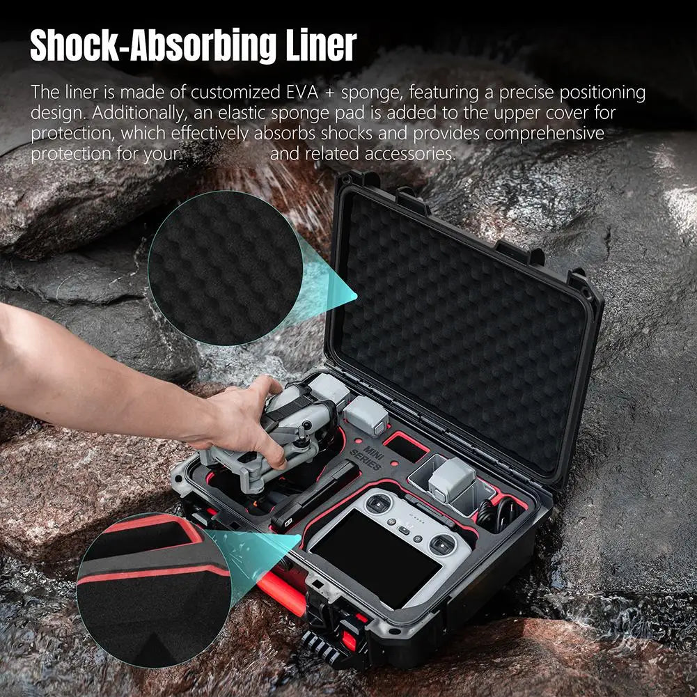 For DJI MINI 5 Pro Drone Carrying Case Large Capacity Travel Storage Case Hard Portable for For DJI MINI 5 PRO Accessories Oasis Select