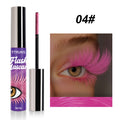 7 Color Shimmer Glitter Mascara – Waterproof Lengthening Formula