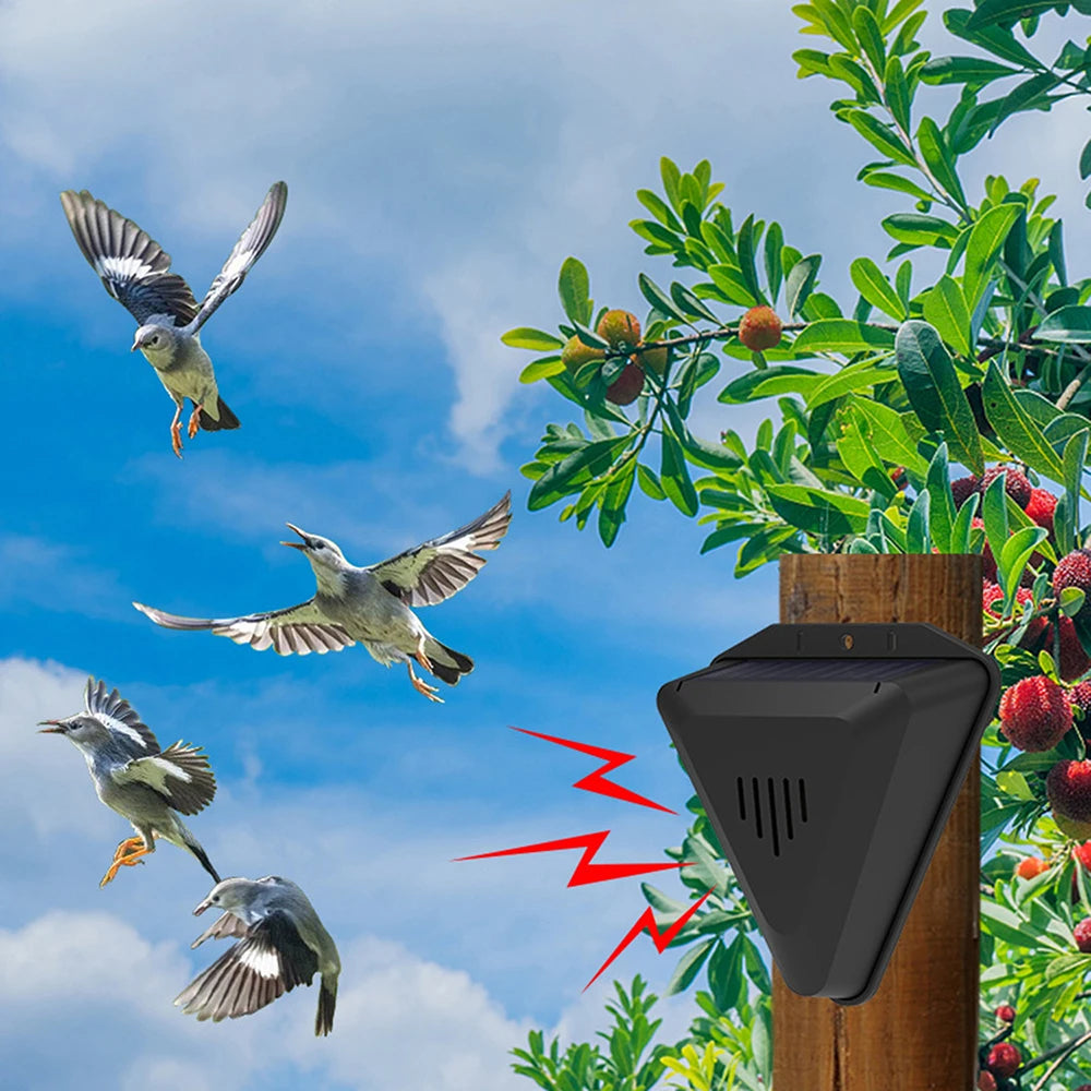 Outdoor Solar Infrared Motion Sensor Alarm 129db Siren Strobe Light IP55 Waterproof Villa Farm Yard Garden Security Alarm System Oasis Select