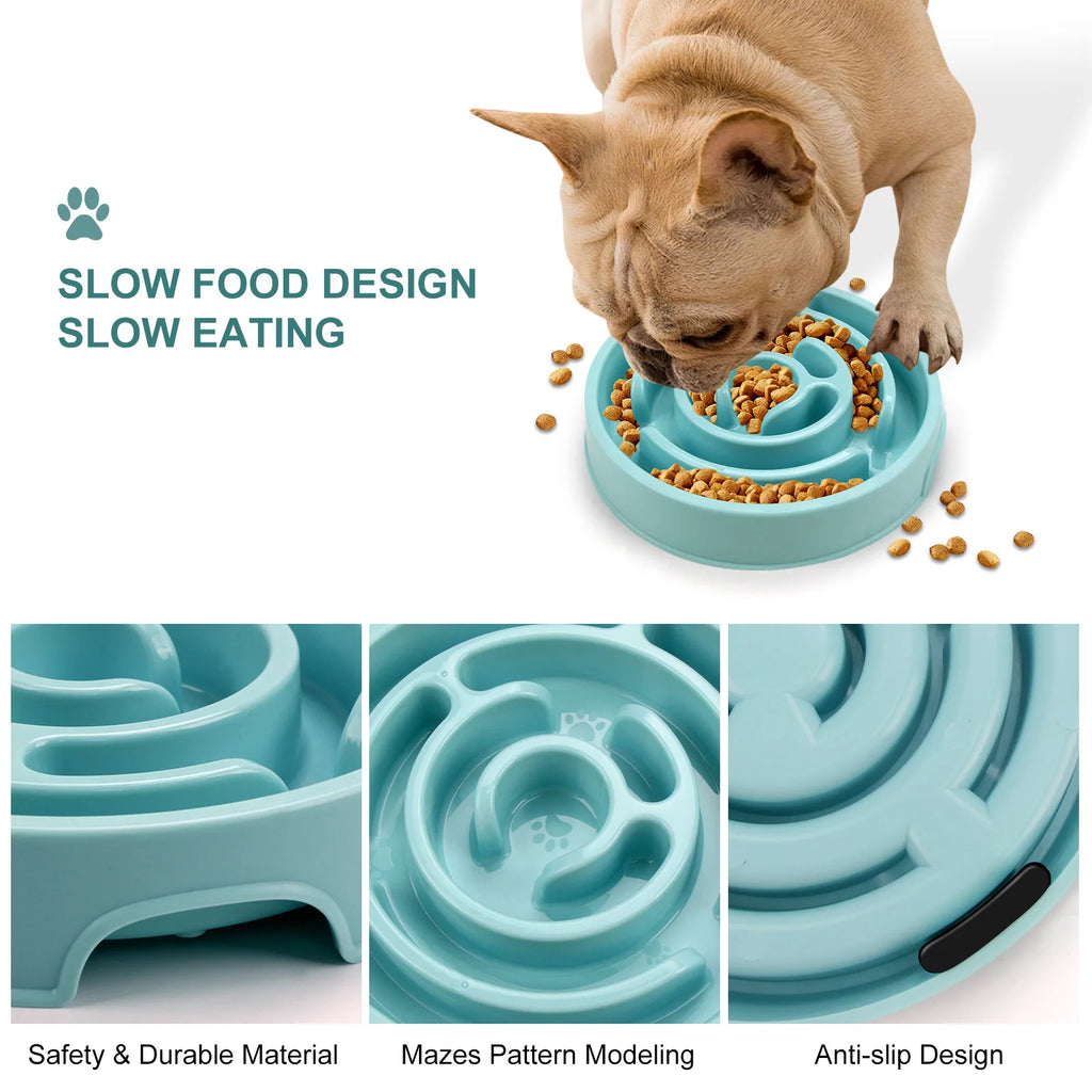 Pet Cat and Dog Slow Feeding Tray Pet Supplies Anti-Choking and Anti-Choking Cat and Dog Slow Feeding Tray Licking Pet Supplies Oasis Select