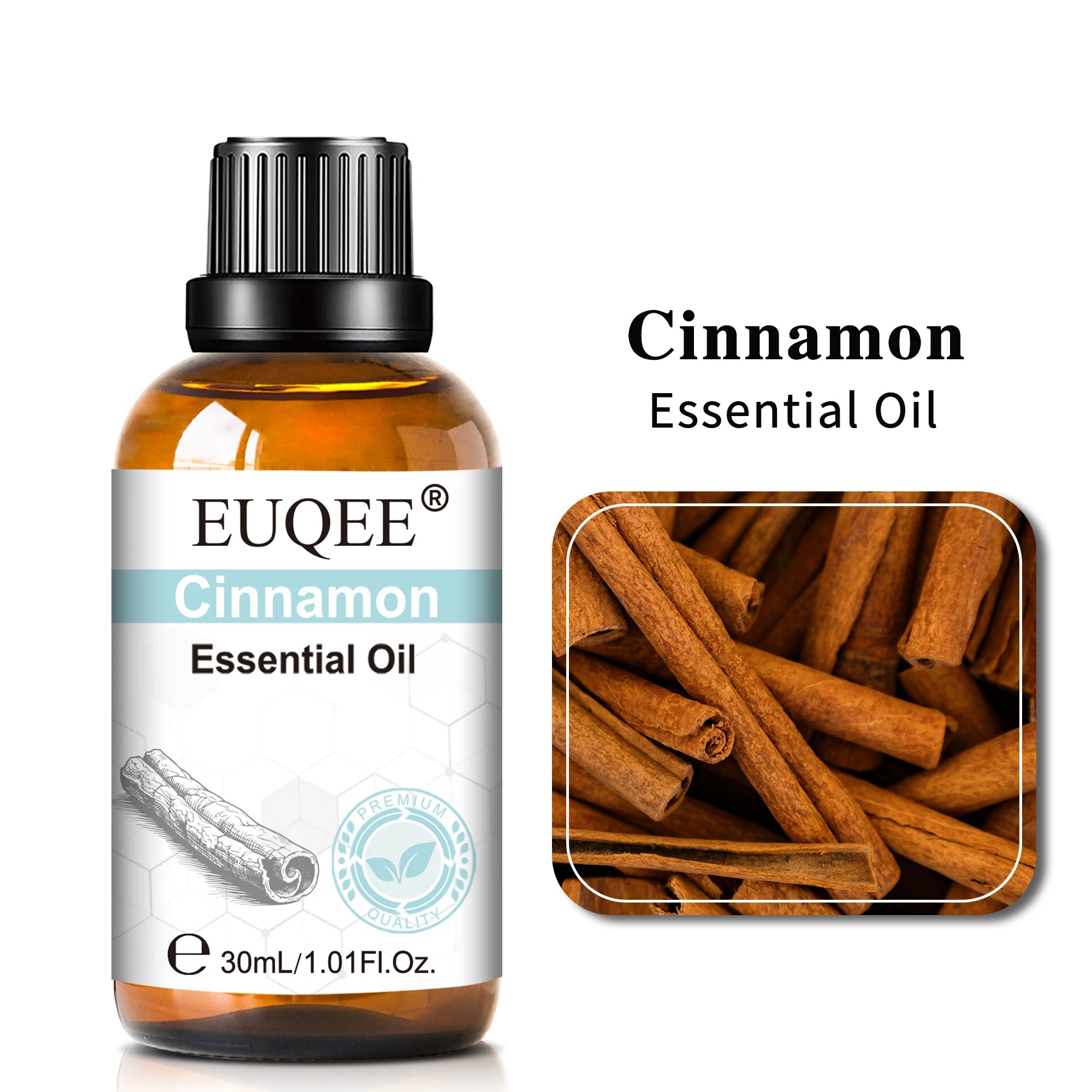 EUQEE 30ml Aromatherapy Essential Oil | Diffuser & Reed Oil