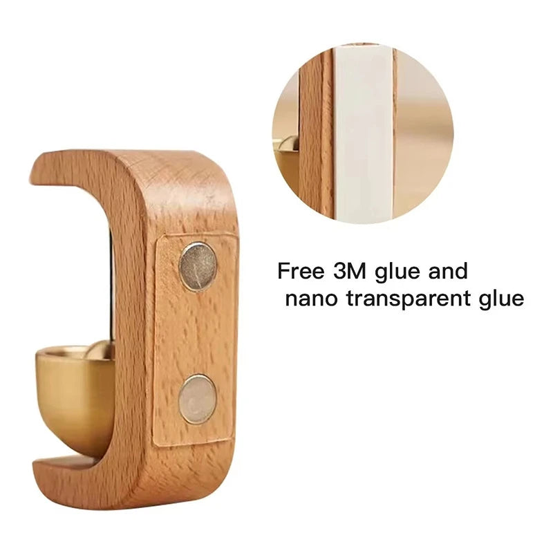 Hanging Decorations Japanese Wooden Wind Chimes Wireless Doorbell Entrance Door Bell Decorative Wind Bell for Home Opening Oasis Select