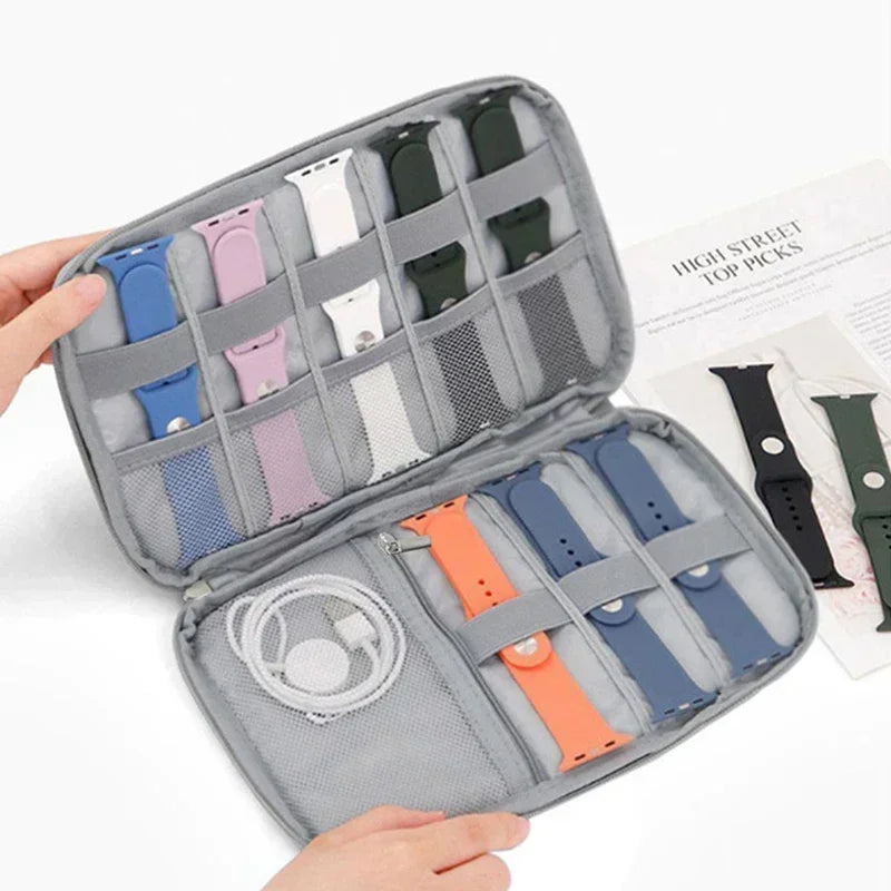 For apple watch watchband storage box Travel pouch strap boxes Multifunction Watch Strap organizer box watchband storage case Oasis Select