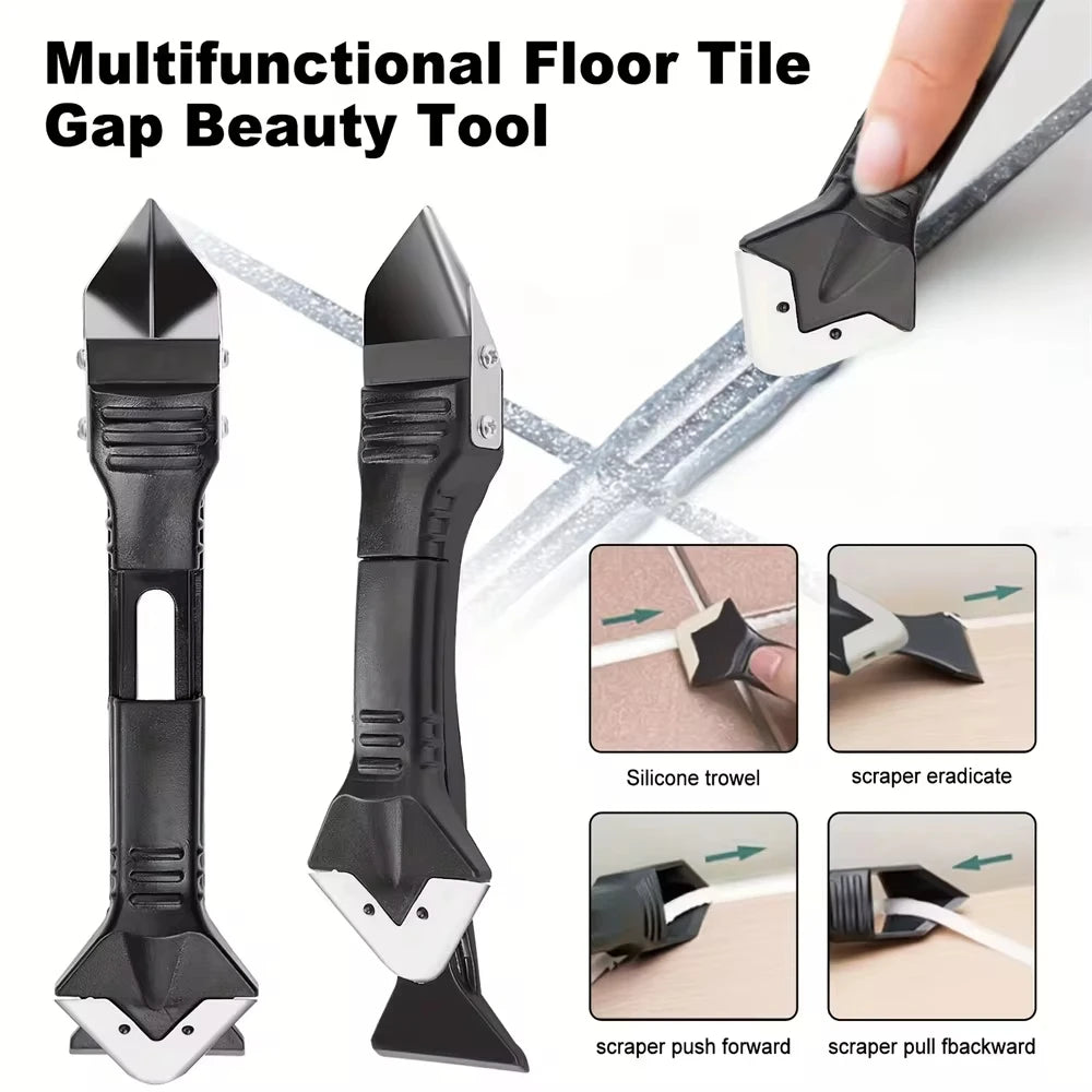 3-in-1 Caulking Tool Set – Scraper, Sealant Remover & Finisher Caulking Tool Set Oasis Select