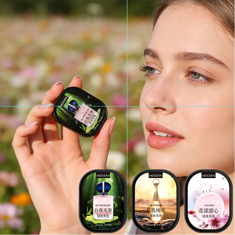 Solid Fragrance Cream – Portable Long-Lasting Perfume Balm Solid Perfume Balm Oasis Select