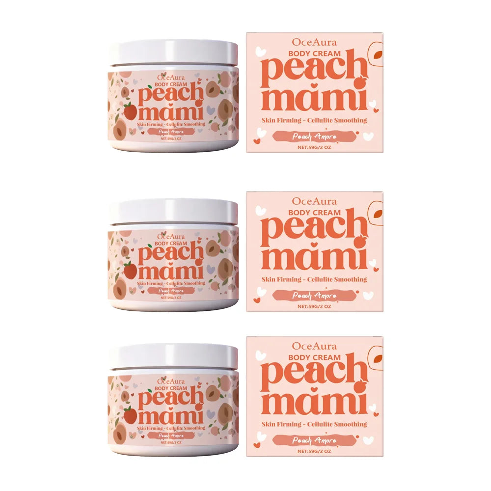 Peach Firming Cream Tightening Lifting Skin Bleaching Remove Melanin Improve Dullness Sagging Body Brightening Nourish Cream Oasis Select 3pcs