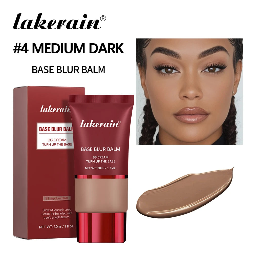 Base Blurring Foundation 5Colors Long Lasting 24H Control Oil Smooth Matte Balancing Shine Base Bronze Cosmetics Makeup Oasis Select 4 medium dark