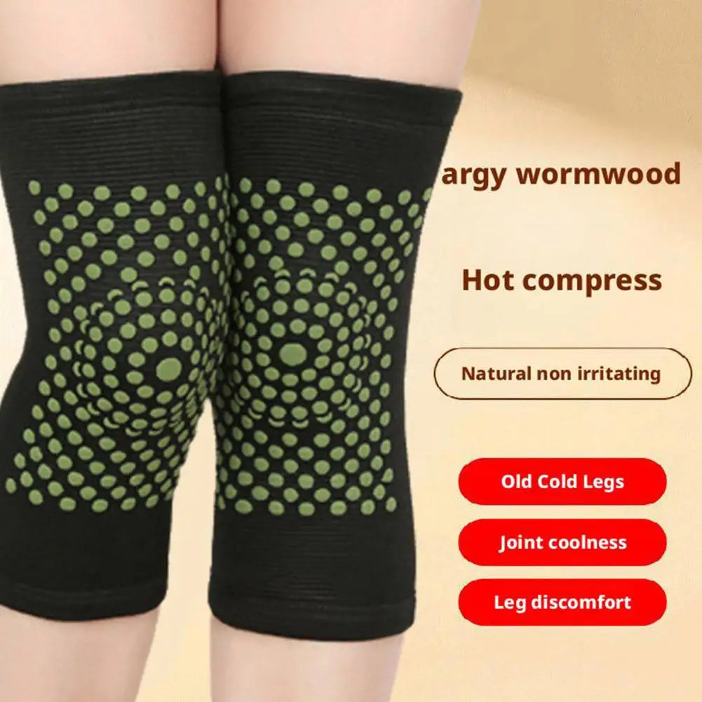 1Pair Self Heating Knee Braces Sleeve Tourmaline Knee Support Far Infrared Keep Warm Knee Pads Leg Knee Warmer Oasis Select