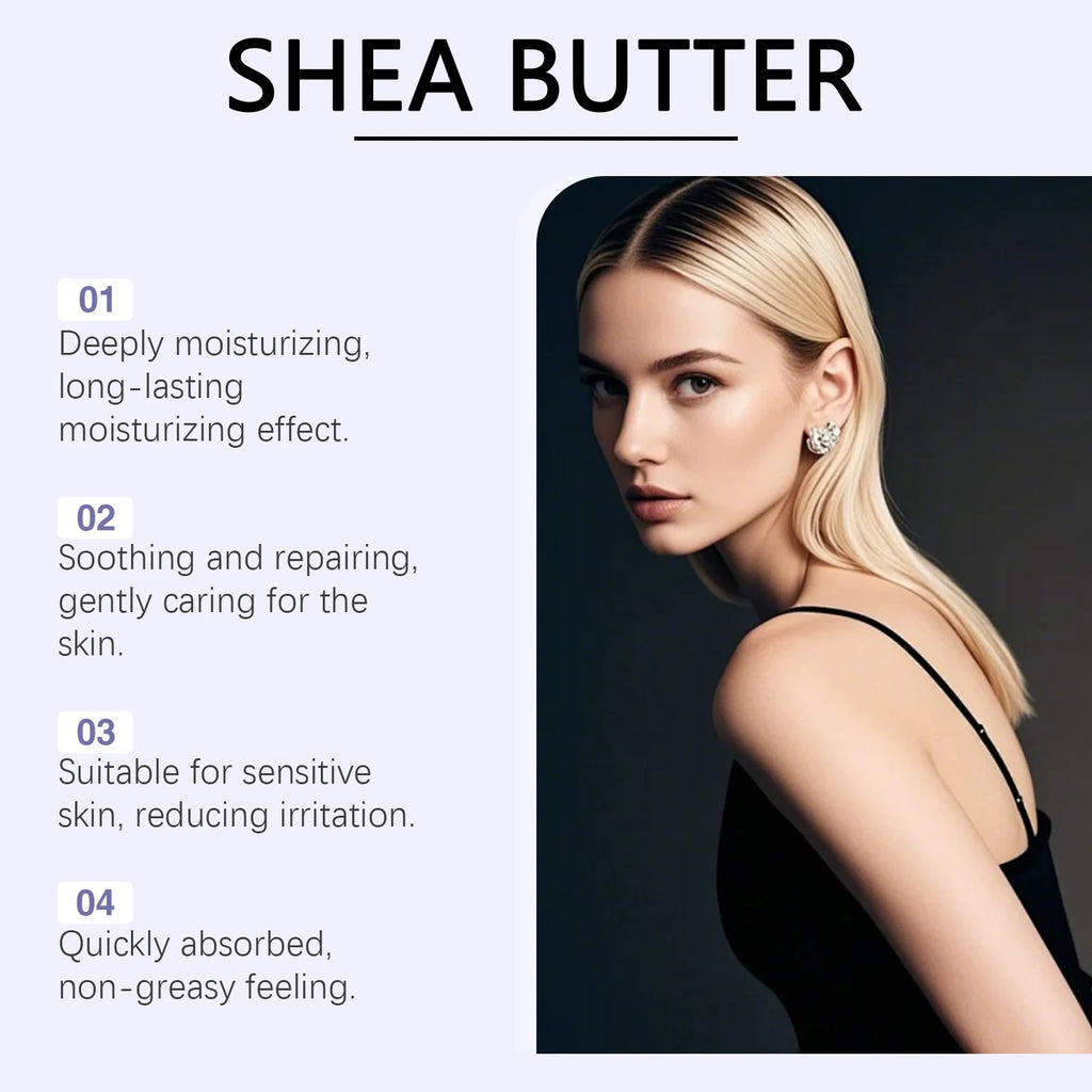 Repairs Damaged Skin Shea Butter Moisturizing Cream Regulates Sebum Balance Reduces Oil Secretion Prevents Acne Skincare Cream Oasis Select