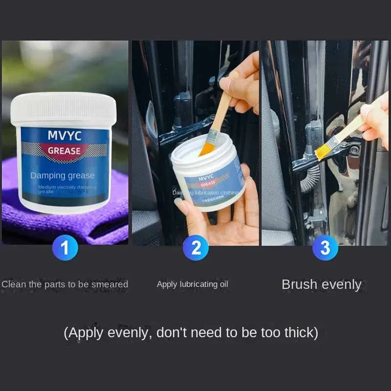 Car Lubricant Grease Gear Oil Grease Waterproof & Strong Adhesion Door Abnormal Noise Oil For Mechanical Maintenance Eliminate Oasis Select