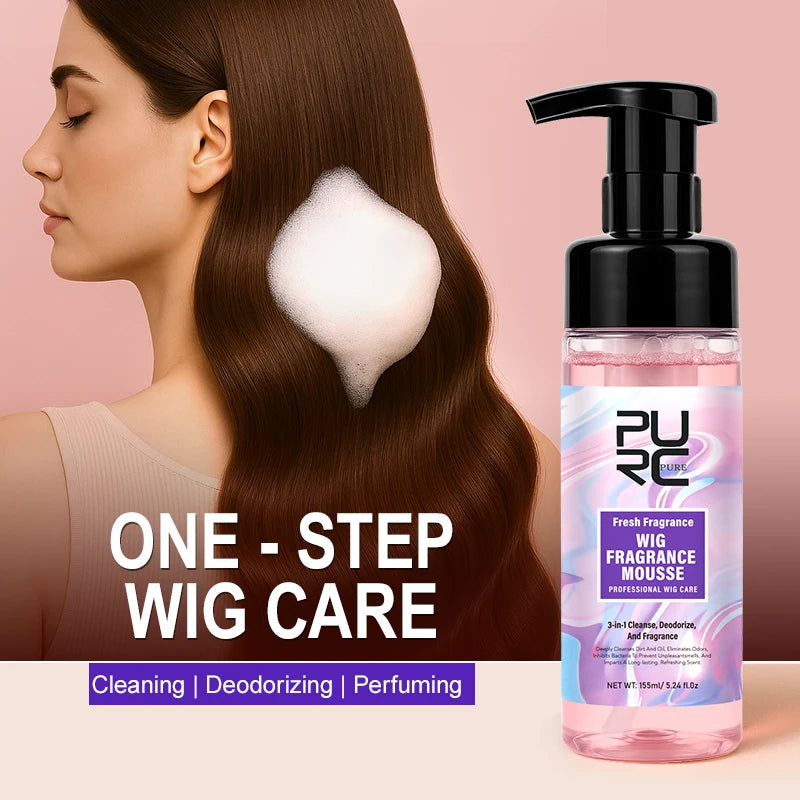 Purc Wig Fragrance Cleaning Mousse Gently Deepl Cleaning Perfuming and Deodorizing Long-Lasting Fragrance One-Stepwig Care Oasis Select Default Title