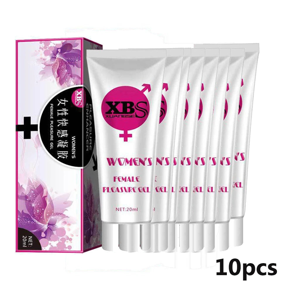 Female Pleasure Gel – Intimacy Lubricant for Women 1/3/5/10 Pack Intimate Pleasure Gel Oasis Select 20ml X10
