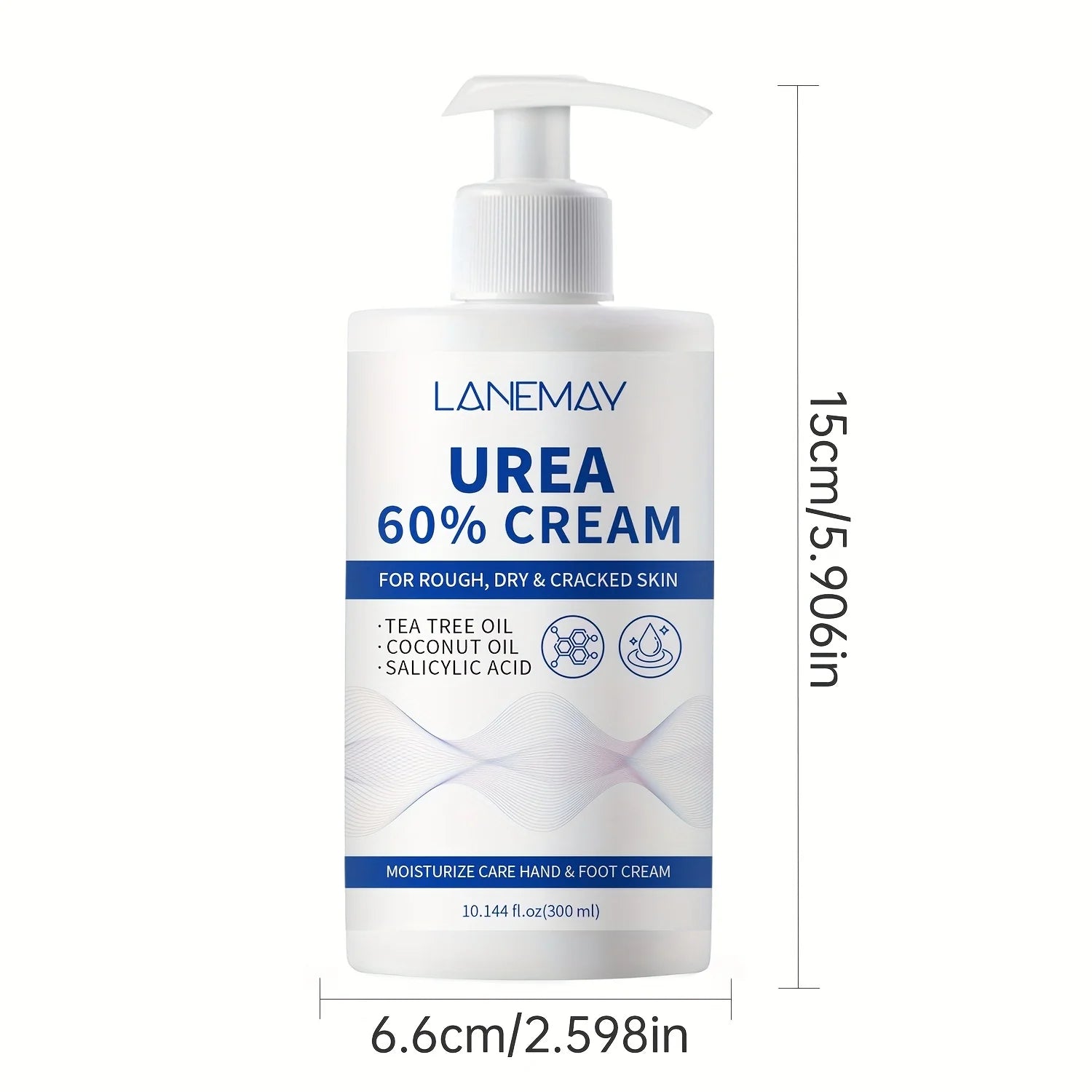 Urea 60% Cream – Hands & Feet Deep Hydration | Tea Tree Oil Hand & Foot Cream Oasis Select