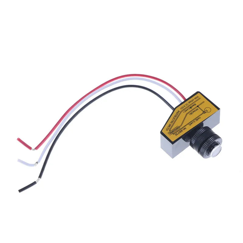 Automatic Light Control Sensor, Photocell Switch, DC12V, 24V, 36V, 48V, Dusk to Dawn Oasis Select