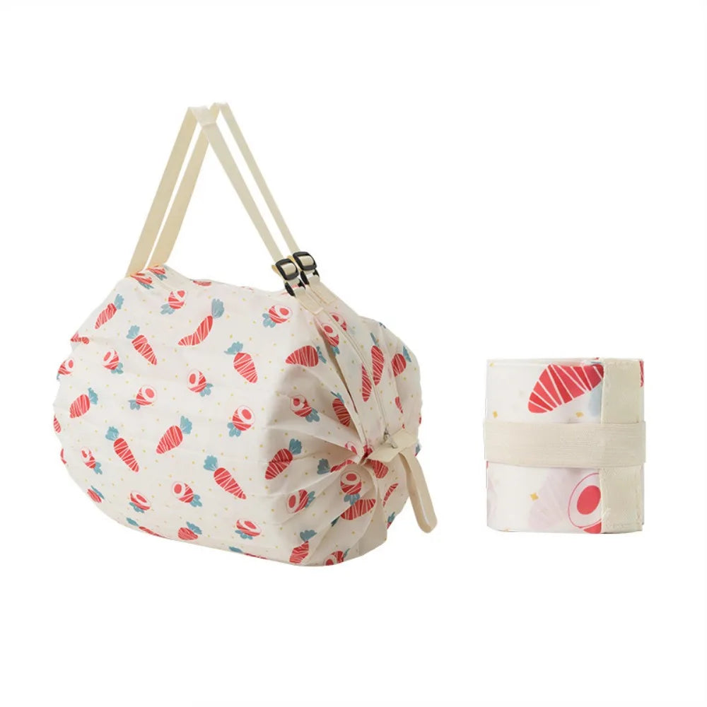 Foldable Reusable Shopping Bag | Waterproof Eco Tote