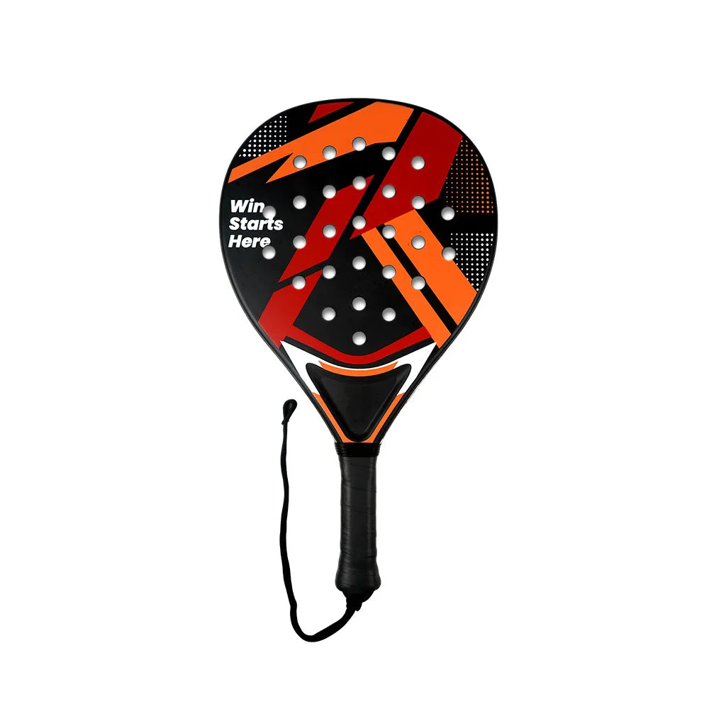Padel Tennis Rackets beach tennis racket EVA Memory Flex Foam Core Lightweight Outdoor Sports Men and Women Racket Oasis Select Black red 1pc