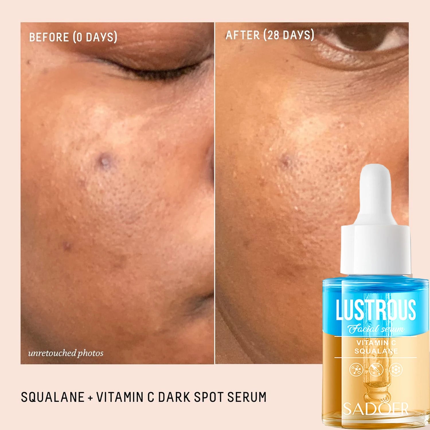 Vitamin C Squalane Face Serum – Brightening & Firming Oil
