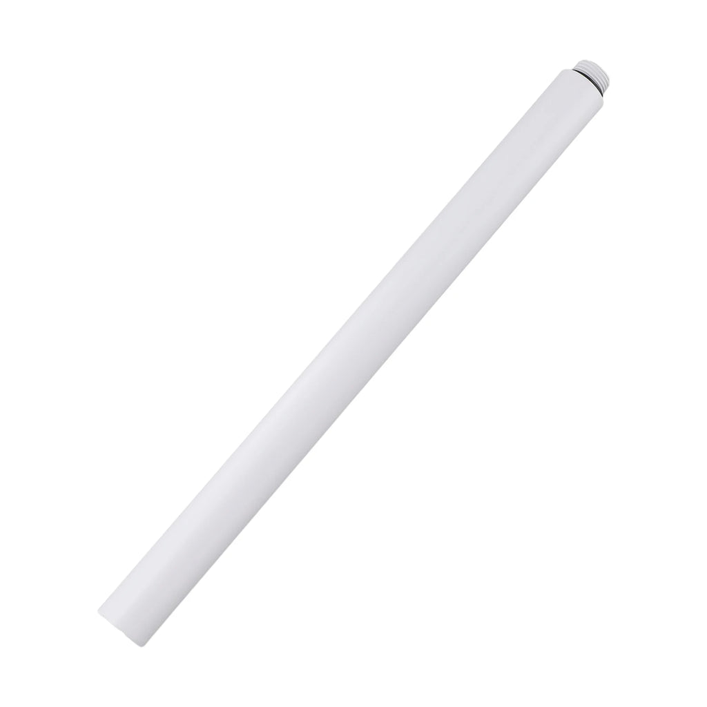 30cm Shower Extender Bathtub Shower System Round Extension Bar Shower Set Extension Tube Bathroom Accessories Oasis Select White