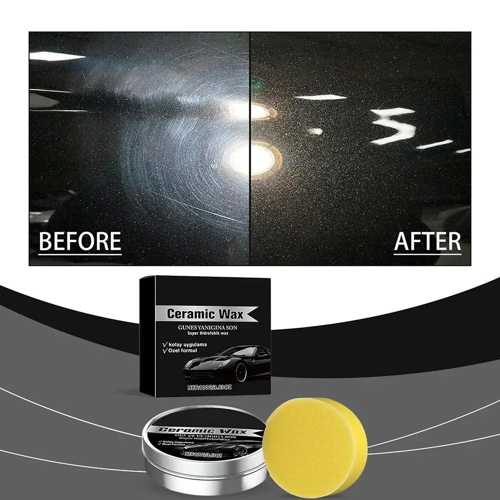 Car Scratch Repair Wax Titaniums Ceramic Wax Cream Professional Car Wax Coating Agents Quick Carwash Car Wax Car Care Products Oasis Select