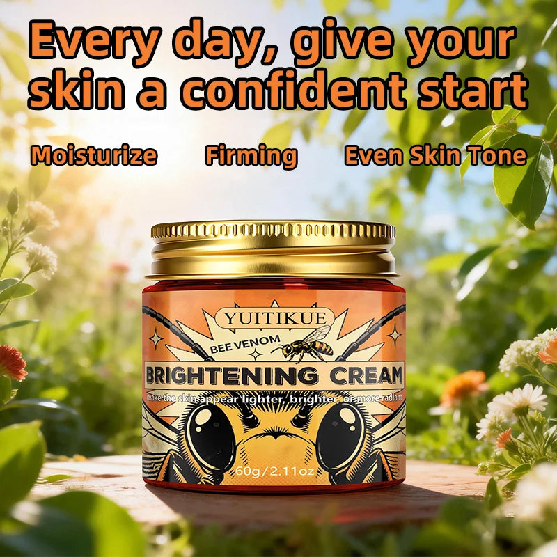 YUITIKUE Bee Venom Brightening Cream – Firm, Hydrate & Even Tone