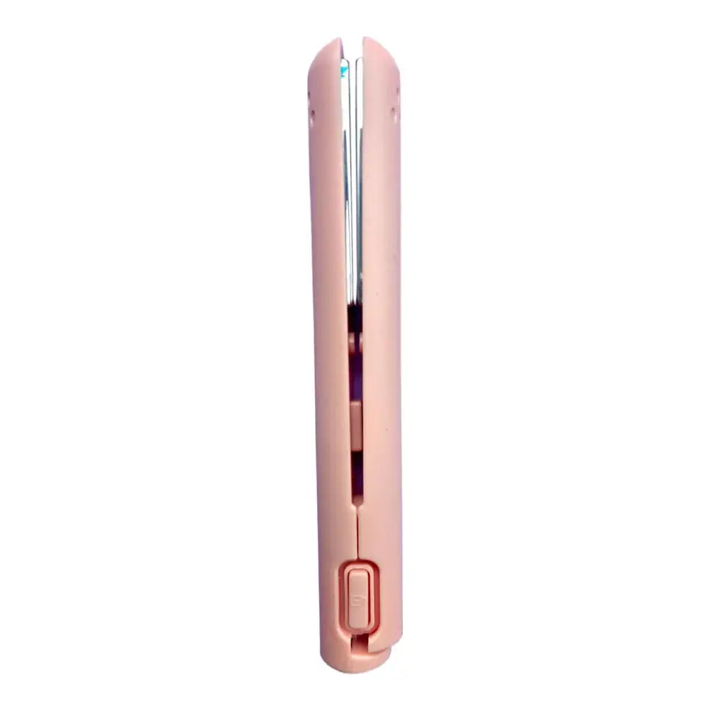 2-in-1 Mini Hair Straightener & Curler | Portable Travel Tool Hair Styling Tool Oasis Select A