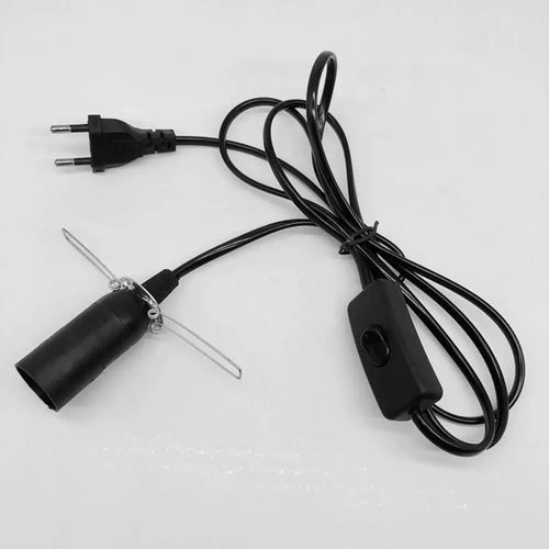 1.8m E14 Salt Lamp Cord with On/Off Switch & EU Plug