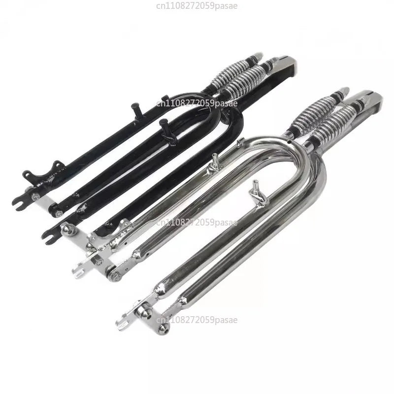 26" Double Spring Retro Beach Cruiser Front Fork V Brake