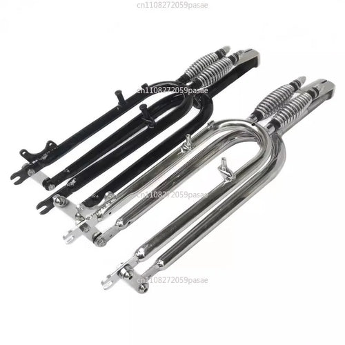 26" Double Spring Retro Beach Cruiser Front Fork V Brake