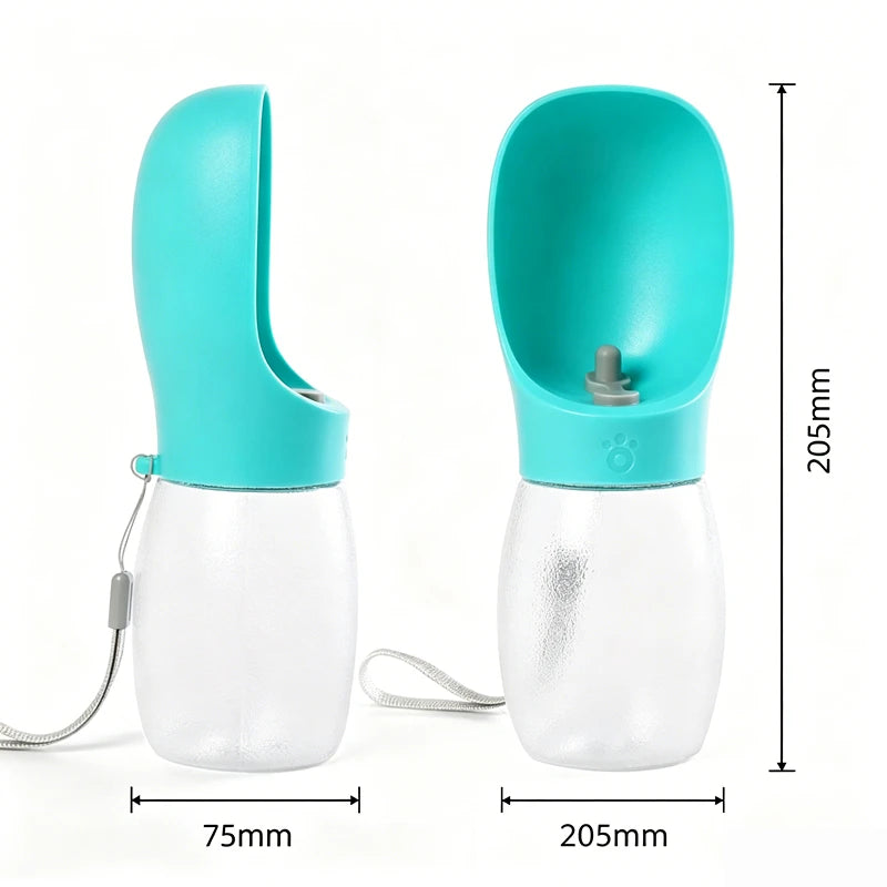 YTYIN 300ml Portable Dog Water Bottle – Leakproof Travel Bowl Pet Water Bottle Oasis Select