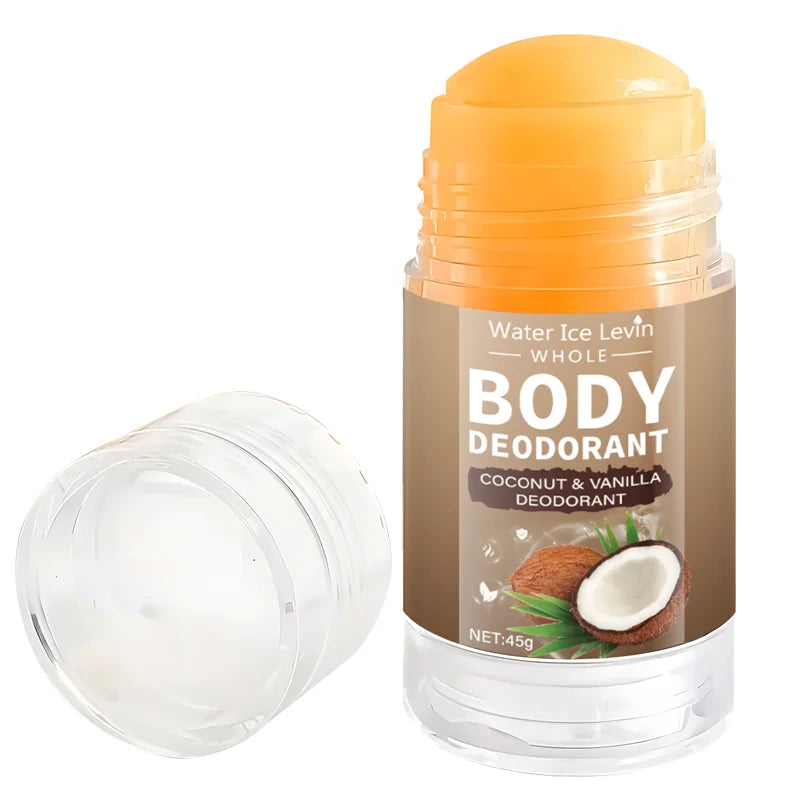 Water Ice Levin Full-Body Deodorant Stick – Moisturizing Unisex Solid Deodorant Stick Oasis Select One Bottle 45g