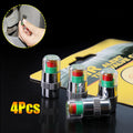 4Pcs/Set Car Tire Pressure Indicator Tire Pressure Gauge Alert Monitoring Valve Cap Sensor For External Valve Detection Oasis Select 4Pcs