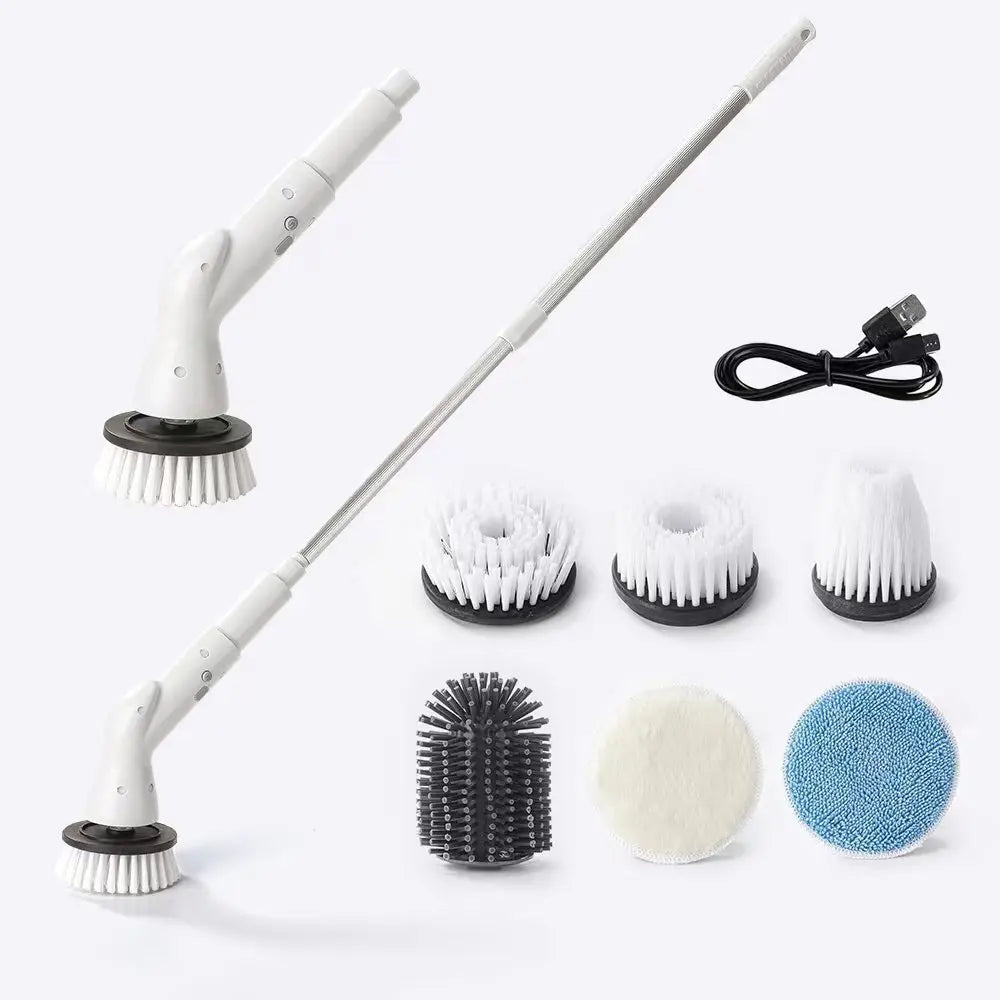6-in-1 Cordless Electric Spin Scrubber – Kitchen & Bathroom Electric Spin Scrubber Oasis Select 6in1