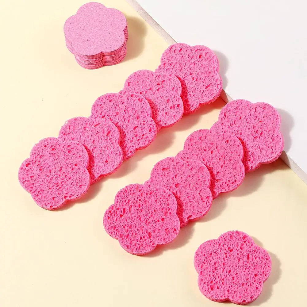 10-Pack Compressed Facial Sponges for Cleansing & Makeup Removal Facial Cleansing Sponge Oasis Select