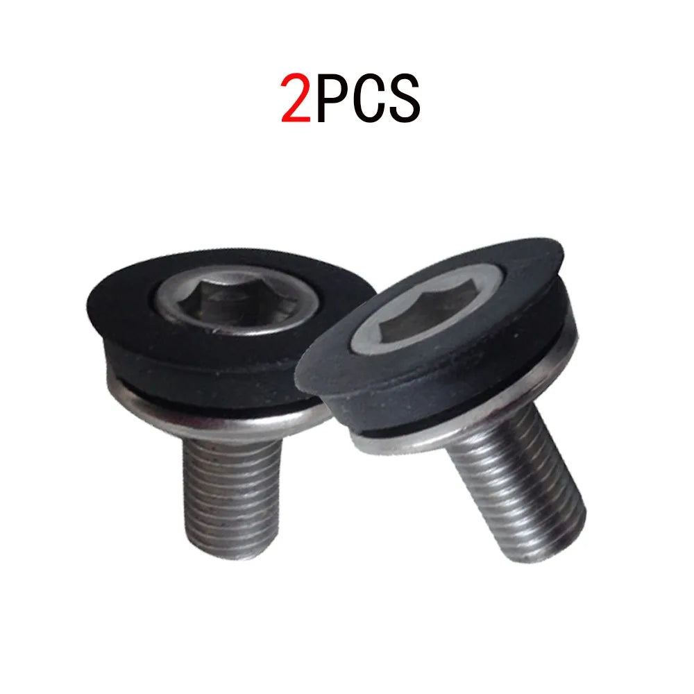 2PCS Bicycle Bottom Bracket Axle Bolts Bike Alan Crank Screws MTB Road Bike Cranksets M8 Screw Cycling Accessories Parts Oasis Select A
