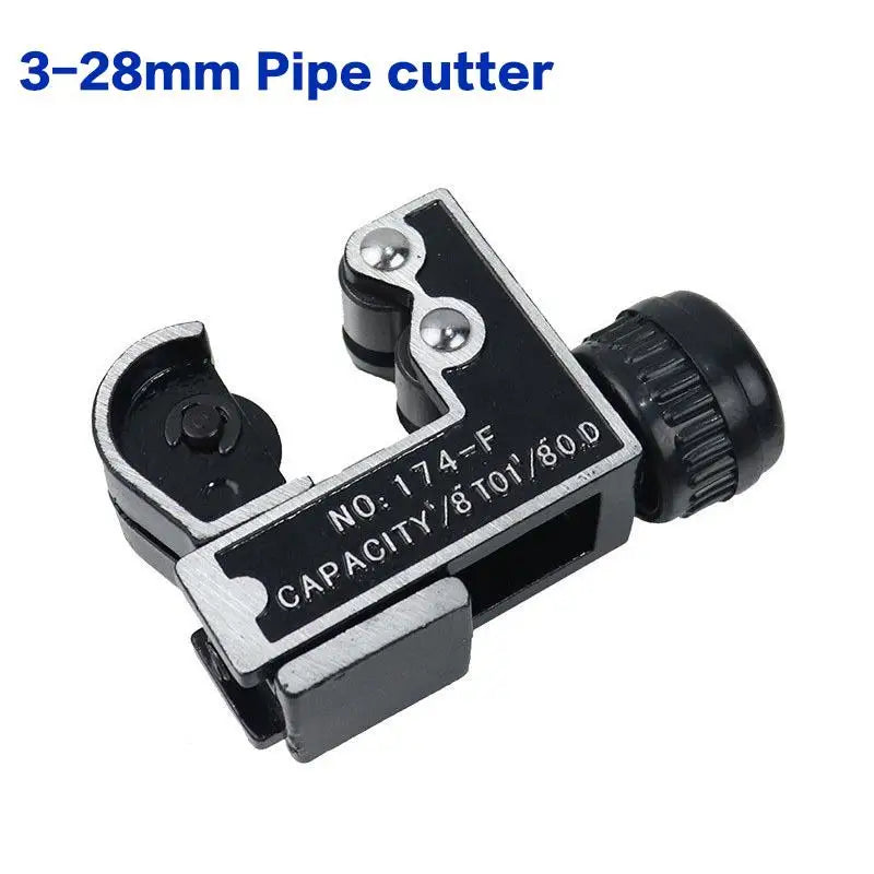 Mini Tube Cutter 3-16/22/28mm Manual Pipe Cutting Tool for Copper Stainless Steel Pipe Plumbing HVAC with Sharp Blade Oasis Select