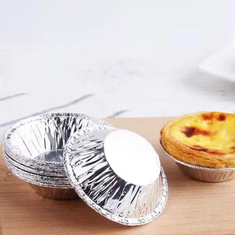 Disposable Mini Tart & Pie Molds | Aluminum Foil 50/100 Pack