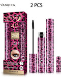 YANQINA 4D Waterproof Mascara & Liquid Eyeliner Set