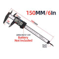 150mm 100mm Digital Caliper Electronic Pachometer Vernier Caliper Gauge Micrometer Digital Ruler Measuring Tool Instrument Oasis Select 150mm
