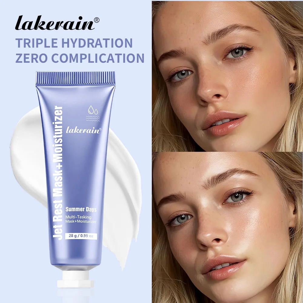 2 IN 1 Moisturizer & Mask Nourishing Revitalizing Facial Daily Moisturizer Overnight Face Mask Deep Hydration Skin Care Products Oasis Select