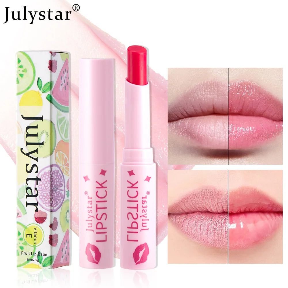 Color Changing Lip Balm with Vitamin E – Fruity & Hydrating