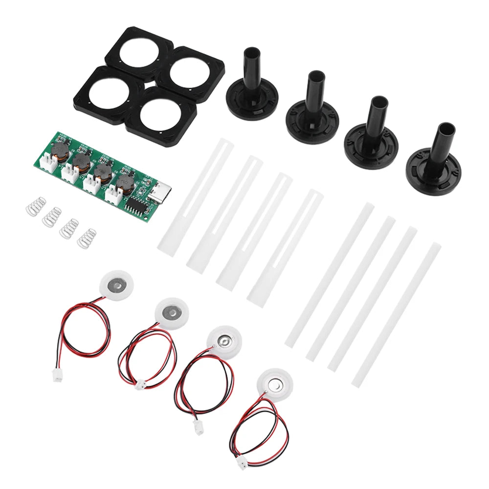 DC 5V Switchable Four Spray Humidifier Module Atomization Control Board DIY Ultrasonic Atomizer TYPE - C Interface Oasis Select