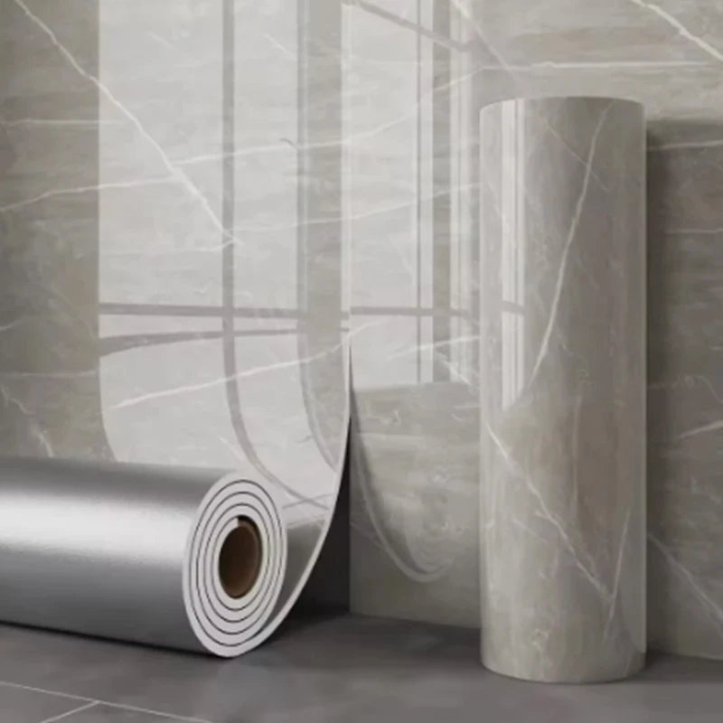 Imitation Ceramic Tile Self-Adhesive Wallpaper With Marble Pattern Thick Foam Waterproof Wall Sticker For Living Room Decoration Oasis Select yunduolahui 40cmX10m