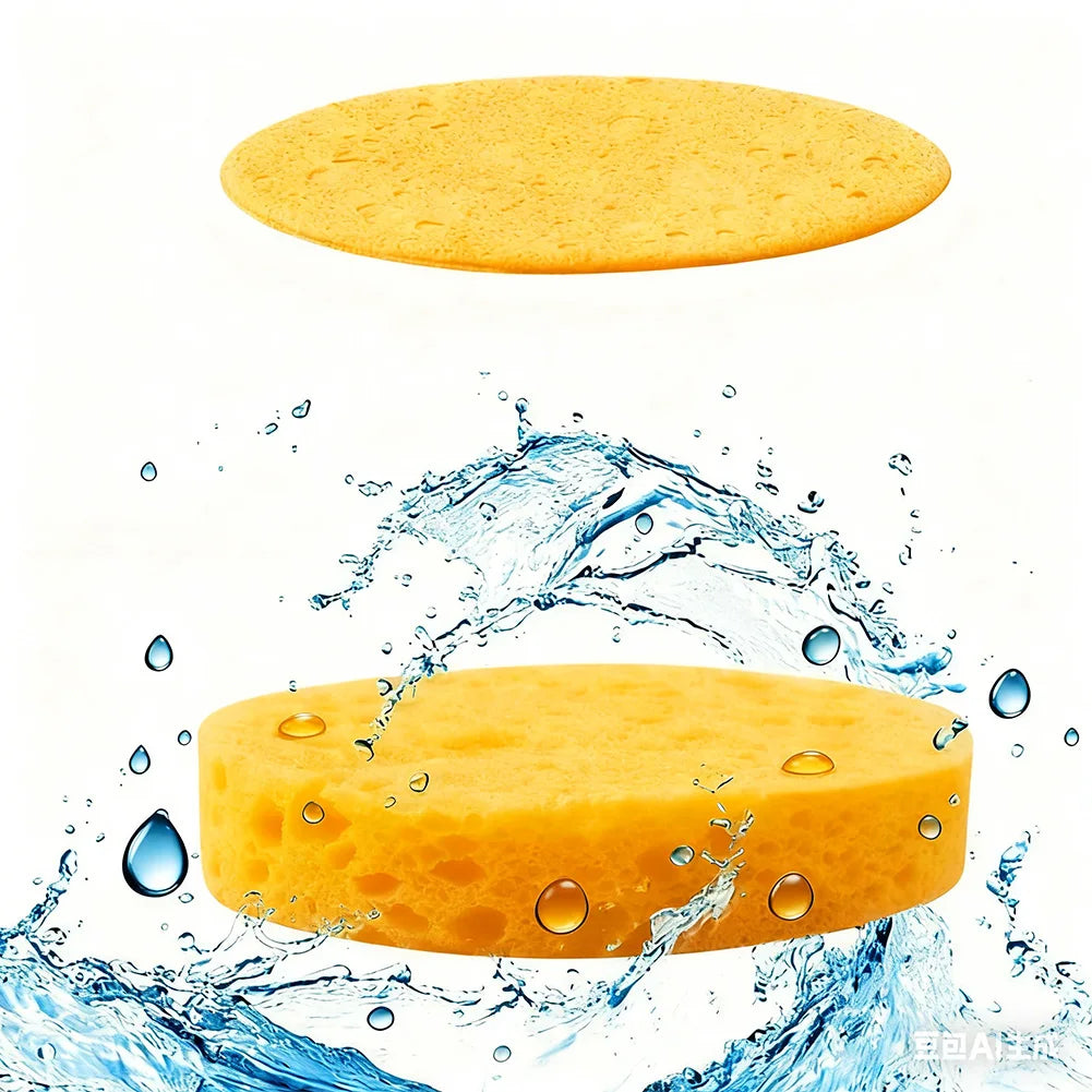 Reusable Compressed Cellulose Face Sponges 100pc Set